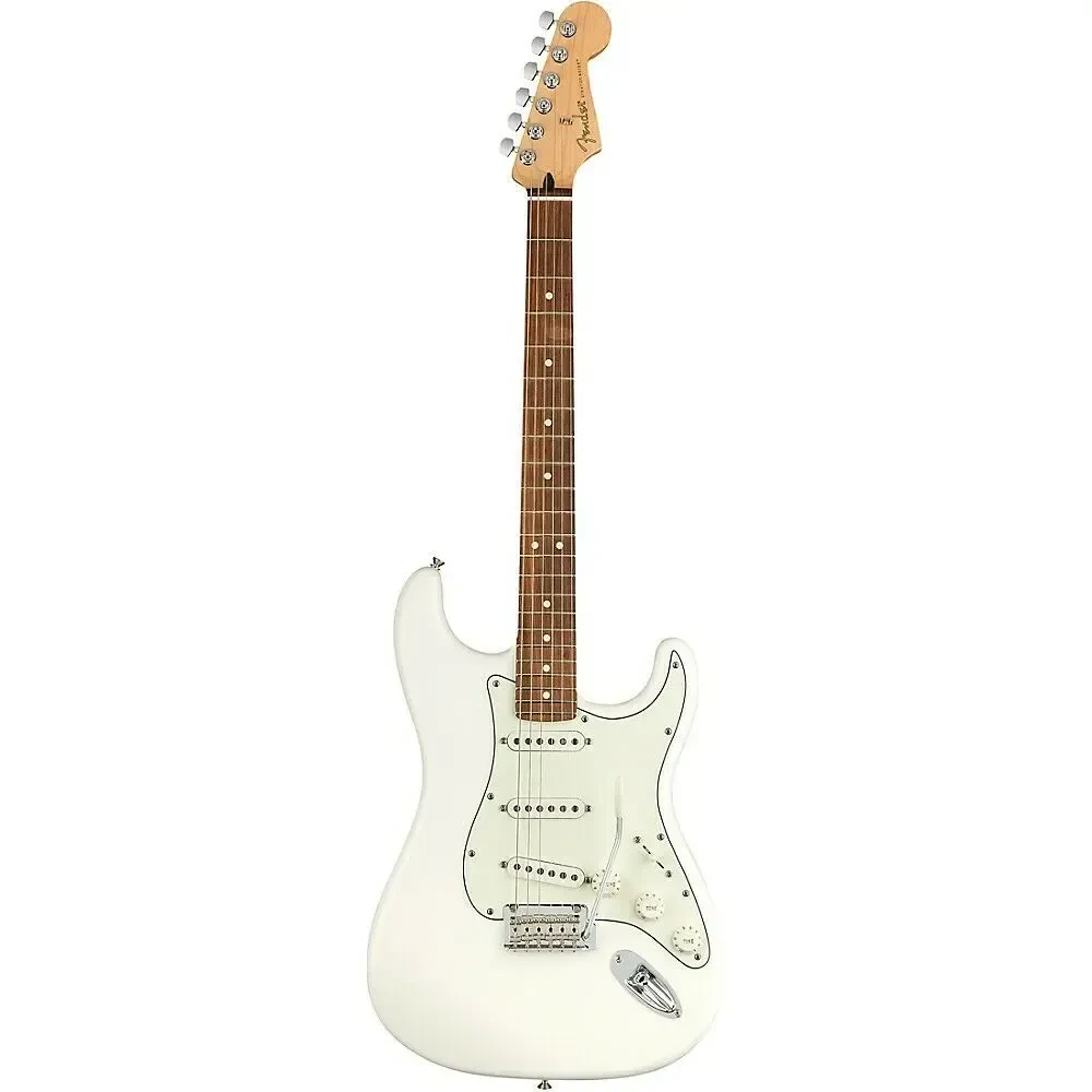 Электрогитара Fender Player Stratocaster Pau Ferro FB Polar White
