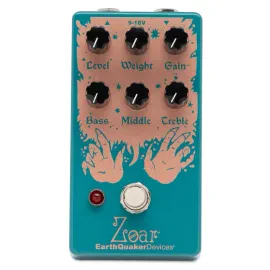 EarthQuaker Devices Zoar Dynamic Audio Grinder Guitar Effects Pedal Water Blue