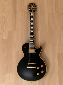 Электрогитара Burny RLC-60 Custom HH Ebony w/gigbag Japan 1980s
