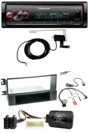 Автомагнитола Pioneer Bluetooth, DAB, USB для Kia Sportage II (2008–2010), совместимая с кнопками на руле