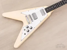 1997 Gibson Flying V '67 Vintage Reissue w/ Ebony Fretboard, Case & Tags, Yamano