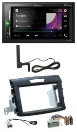 Автомагнитола Pioneer 2-DIN MP3 DAB Bluetooth AUX для Honda CR‑V (FR5/FR6) с 2012