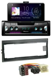 Pioneer USB MP3 Bluetooth DAB Autoradio für Volvo 740, 760 (1982-1992)