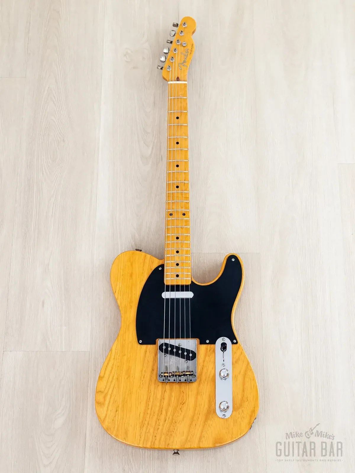 Электрогитара Fender Telecaster 1952 Vintage Reissue TL52-80TX SS Vintage Natural Butterscotch w/gigbag Japan 1997