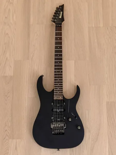 Электрогитара Ibanez Prestige J Craft RG1570 Suede Black w/case Japan 2008