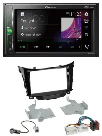 Автомагнитола для Hyundai i30 (с 2012) Pioneer 2-DIN, MP3, DAB, USB, Bluetooth