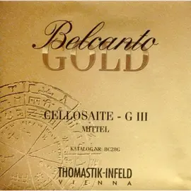 Струна для виолончели THOMASTIK Belcanto Gold BC28G 4/4 G