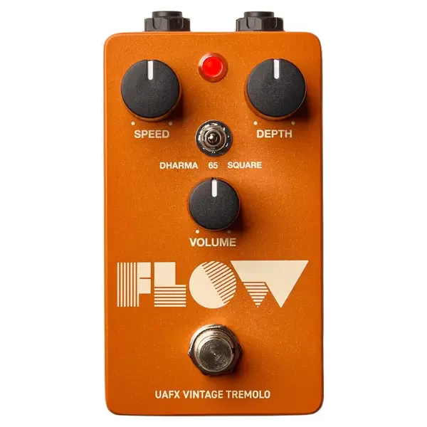 Педаль эффектов для электрогитары Universal Audio Flow Vintage Tremolo Effects Pedal