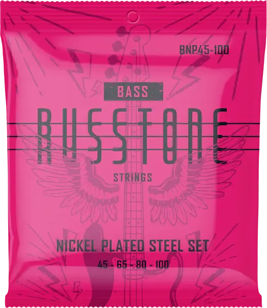 Russtone BNP45-100 струны для бас-гитары Nickel Plated Bass (45-65-80-100)