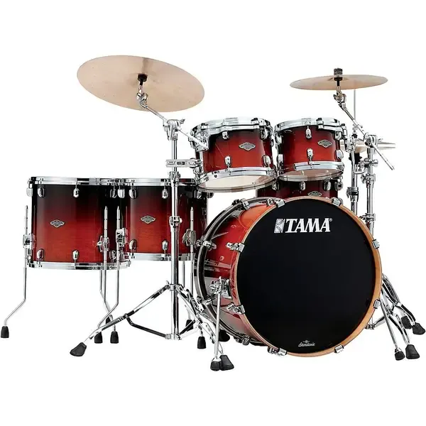 Ударная установка акустическая TAMA Starclassic Performer 5-piece Shell Pack With 22" Bass Dark Cherry Fade