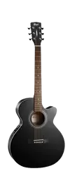 Электроакустическая гитара Cort SFX-AB Open Pore Black с чехлом