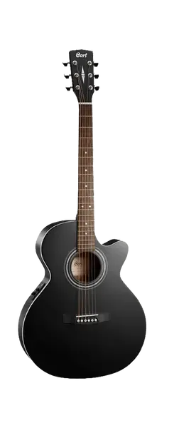 Электроакустическая гитара Cort SFX-AB Open Pore Black с чехлом