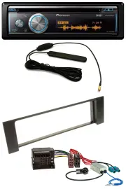 Pioneer CD USB Bluetooth DAB MP3 Autoradio für Audi A4 B6 00-04 Quadlock Doppel