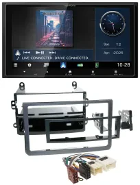 Kenwood Bluetooth 2DIN USB DAB MP3 Autoradio für Nissan 350Z Coupe Roadster 05-0