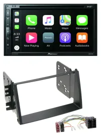 Pioneer DVD 2DIN MP3 DAB Bluetooth USB Autoradio für Kia Soul (AM, 2008-2011)