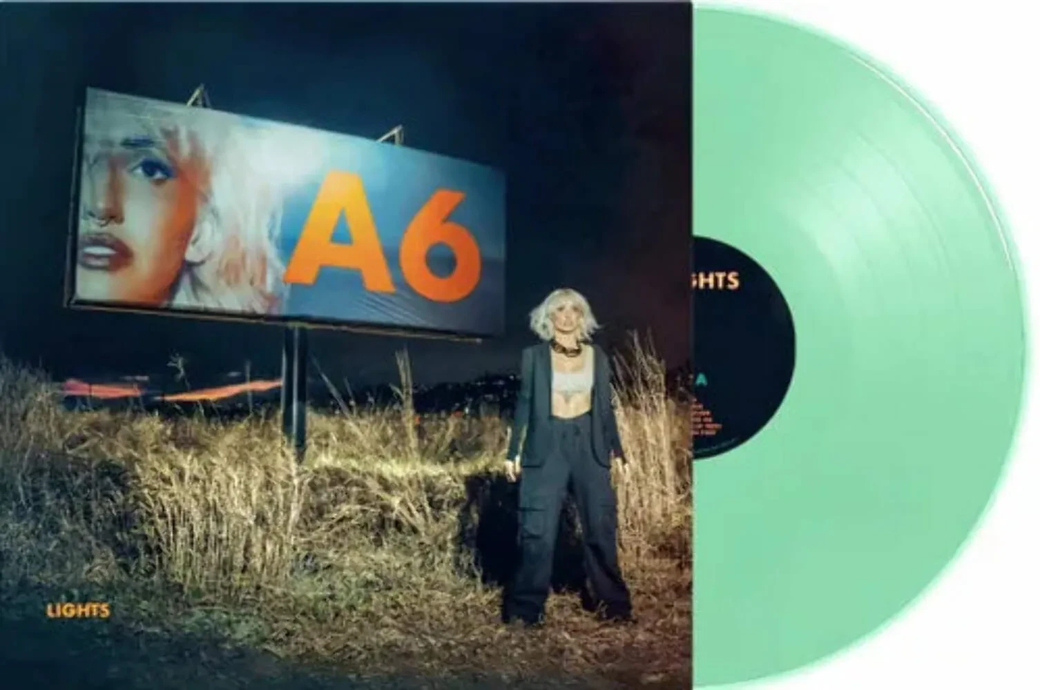 Lights - A6 [Indie-Exclusive Glow In The Dark Vinyl] NEW Vinyl