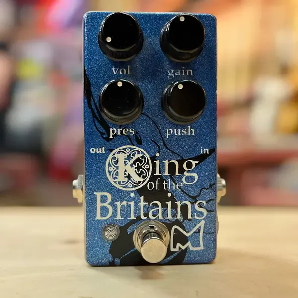 Педаль эффектов для электрогитары Menatone King of the Britains Overdrive USA 2020's