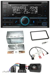 Kenwood CD 2DIN DAB USB Lenkrad Bluetooth Autoradio für Alfa Romeo 159 Brera Spi