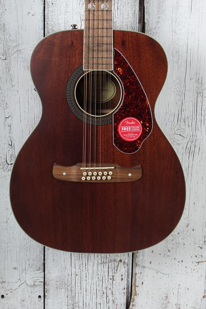 Fender Tim Armstrong Hellcat 12 String Acoustic Electric Guitar Natural Finish