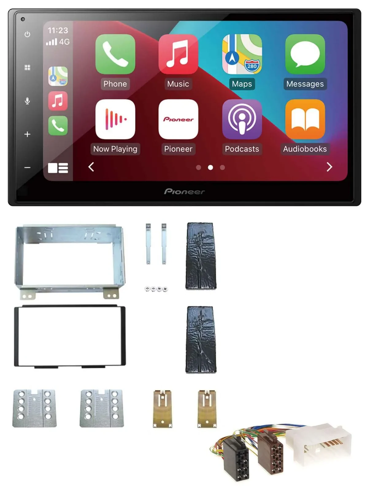 Pioneer USB MP3 DAB 2DIN Bluetooth Autoradio für Kia Carnival II VQ 06-11