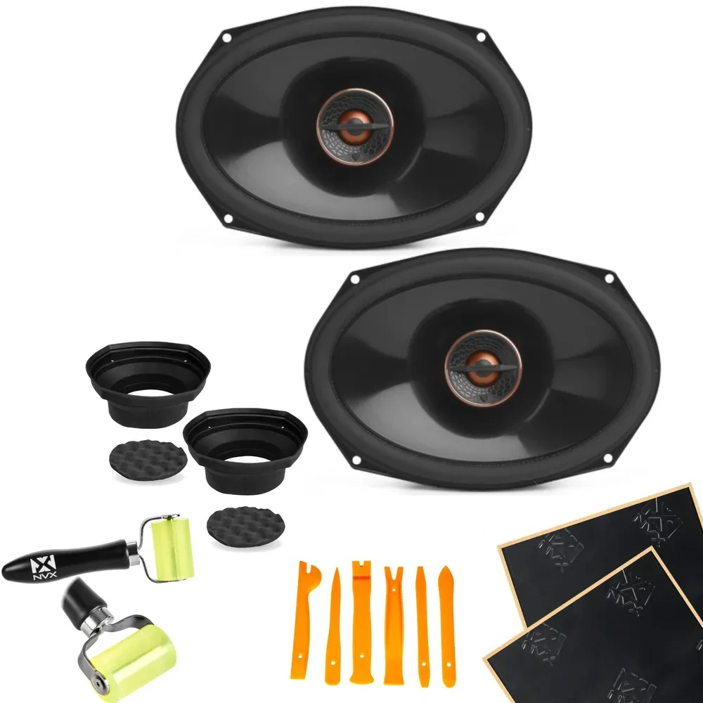 Infinity REF697F 200W RMS 6x9" 2-way 4-ohm Speakers + Accessories