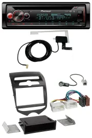 Pioneer DAB CD MP3 USB Bluetooth Autoradio für Hyundai ix20 (ab 10) man. Klima