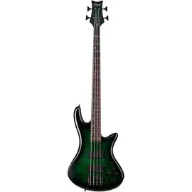 Бас-гитара Schecter Stiletto Studio-4 Bass Emerald Green Burst