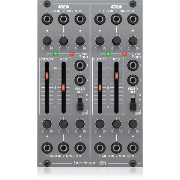 Модульный студийный синтезатор Behringer 121 DUAL VCF