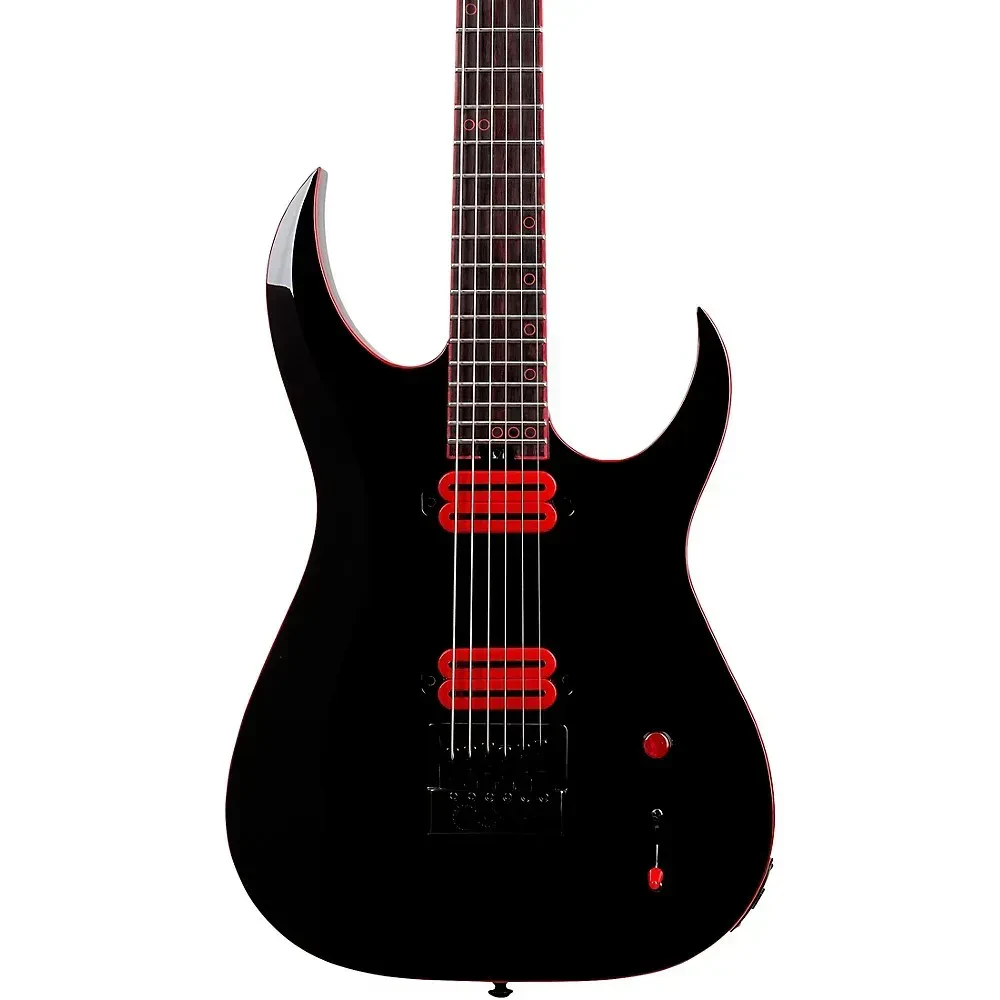 Электрогитара Schecter Sunset-6 ET EX Red Dawn 27", HH, Evertune, 24 лада, черный глянец