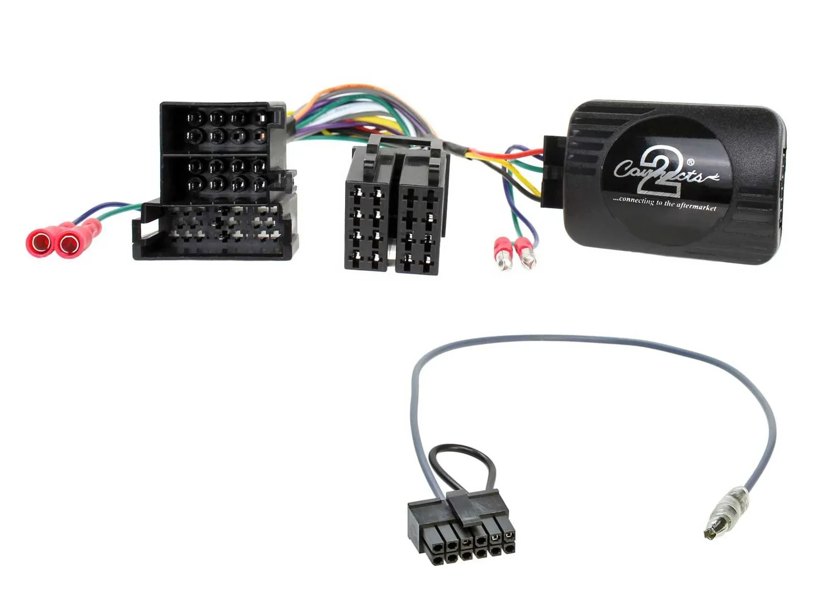 Connects2 Lenkradadapter für Citroen Fiat Peugeot 2015-21 ISO/Mini ISO Zenec 42-