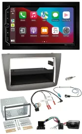 ESX 2DIN DAB USB Lenkrad Bluetooth Autoradio für Alfa Romeo Mito 2008-2014 silbe