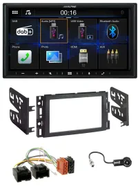 Alpine Bluetooth 2DIN MP3 DAB USB Autoradio für Chevrolet Equinox Impala Monte C