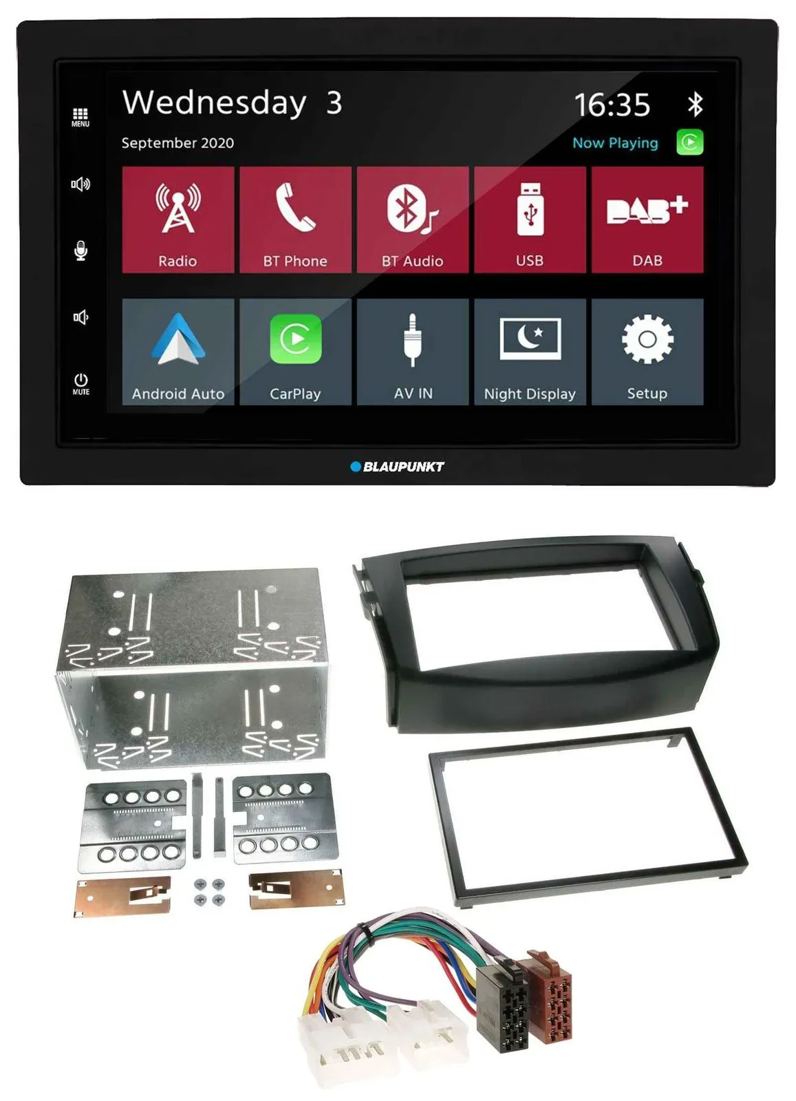 Blaupunkt 2DIN MP3 USB Bluetooth DAB Autoradio für Toyota RAV 4 (2006-2013)