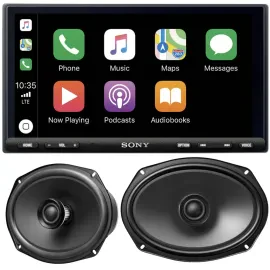 Sony XAV-AX7000 with Sony XS690GS 6.95" Multimedia Receiver with 6x9" Speaker