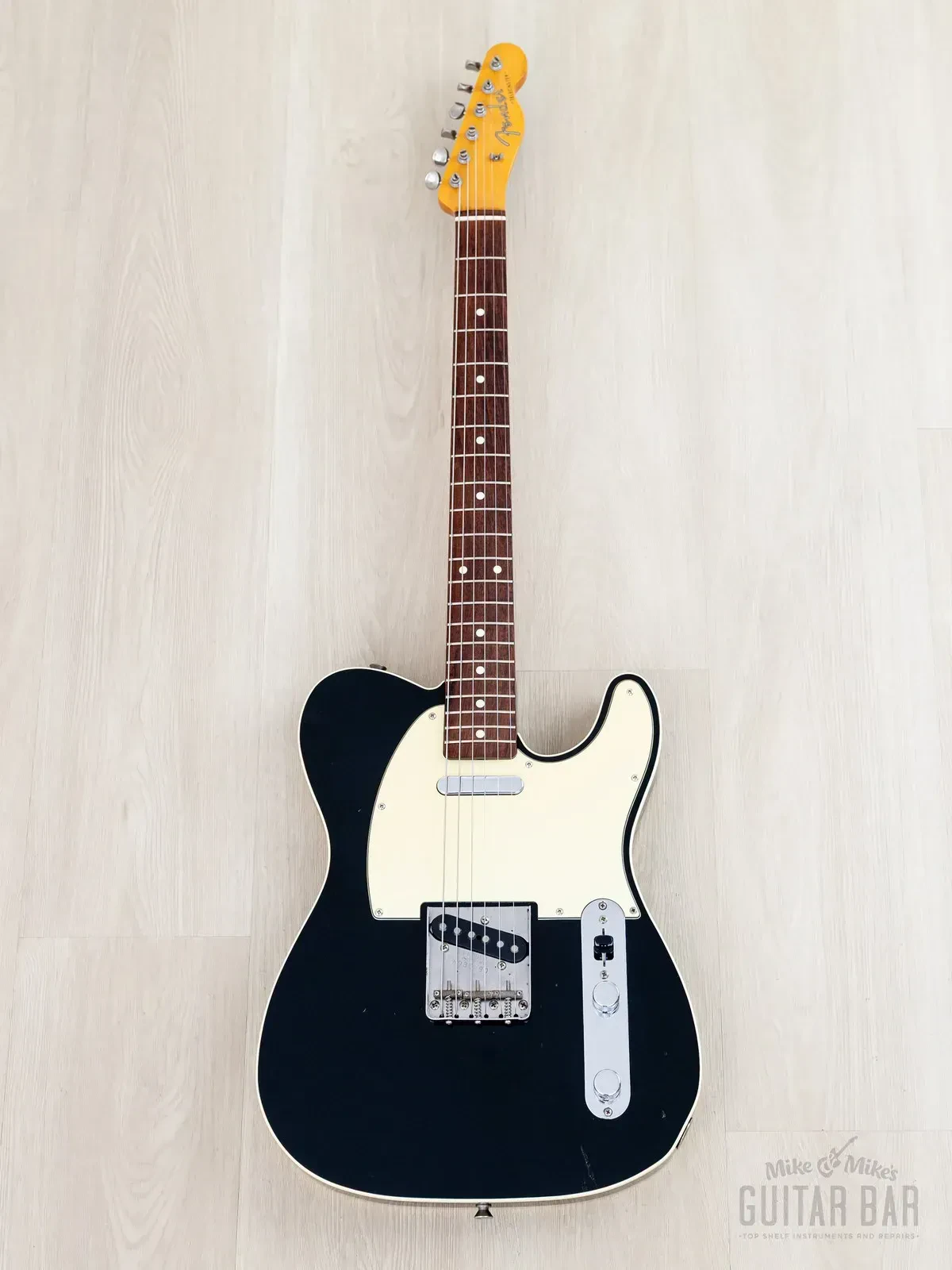 Электрогитара Fender Telecaster Custom 1962 Vintage Reissue TL62B-75TX SS Black w/gigbag Japan 2004