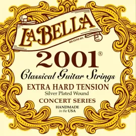 Струны для классической гитары La Bella 2001EH 2001 Extra Hard 30-44