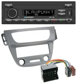 Blaupunkt USB DAB Bluetooth MP3 Autoradio für Renault Megane 3 Quadlock 09-14 gr