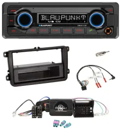 Автомагнитола для VW Blaupunkt Bluetooth, USB, MP3, поддержка кнопок на руле