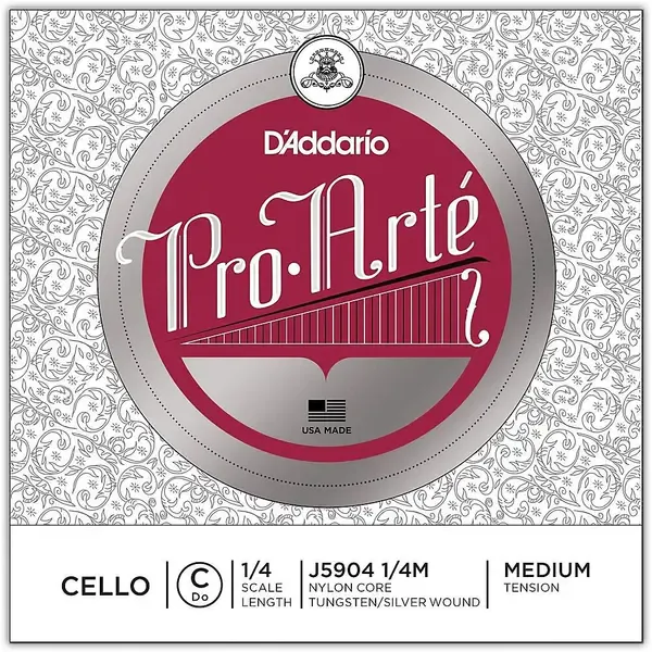 Струны для виолончели D'Addario Pro-Arte Series Cello C String 1/4