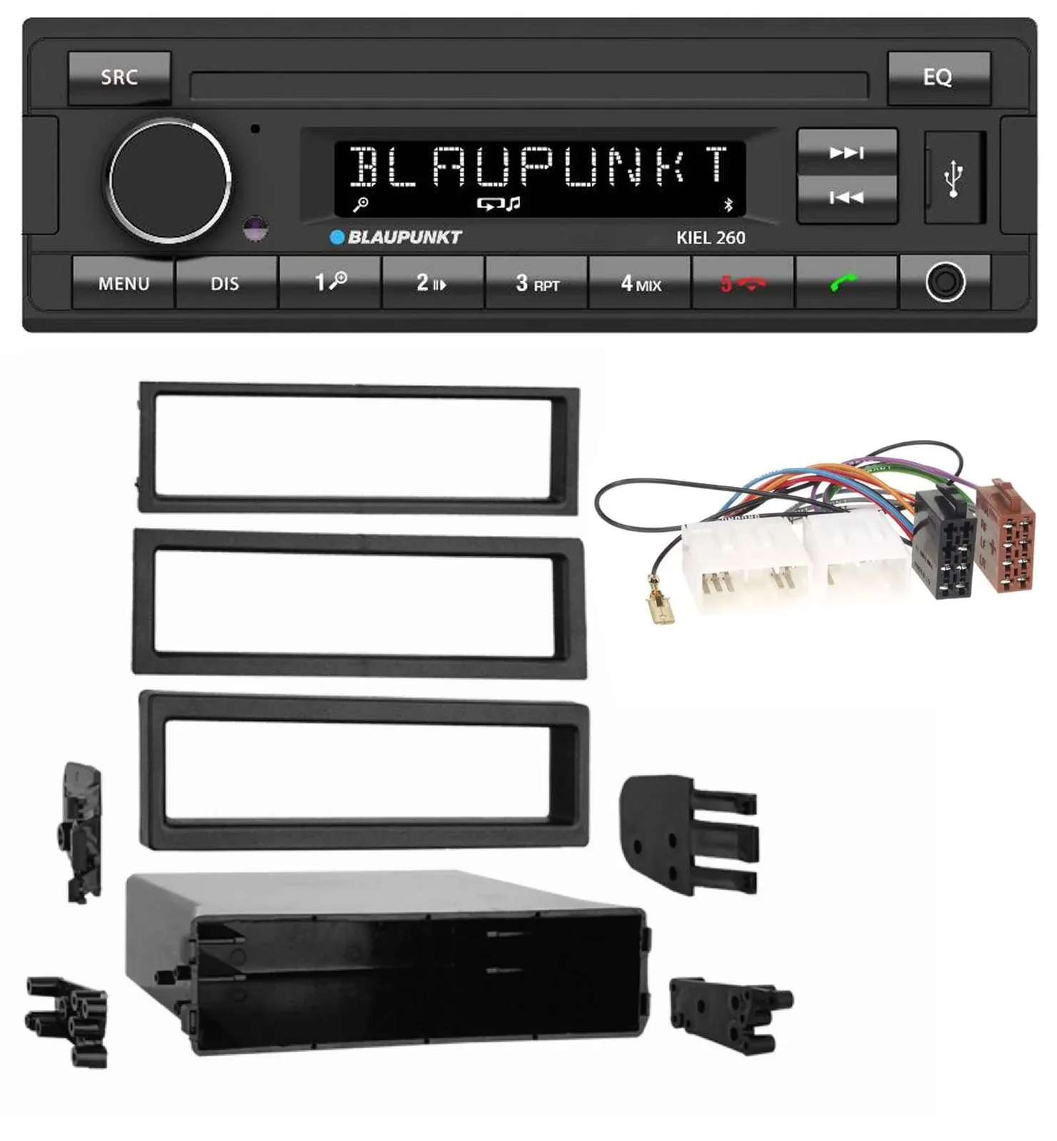 Автомагнитола Blaupunkt для Mazda 929 (1973–1995), USB, DAB, Bluetooth, MP3