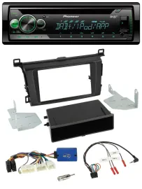 Автомагнитола Pioneer CD/USB, DAB, управление на руле, для Toyota RAV4 (с 2013)