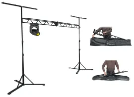 American DJ FOCUS HYBRID 200W LED Wireless DMX Moving Head Light+Truss Stand
