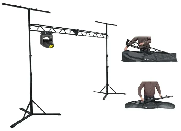 American DJ FOCUS HYBRID 200W LED Wireless DMX Moving Head Light+Truss Stand