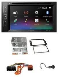 Pioneer Bluetooth MP3 USB 2DIN DAB DVD Autoradio für Cadillac BLS (2006-2010)