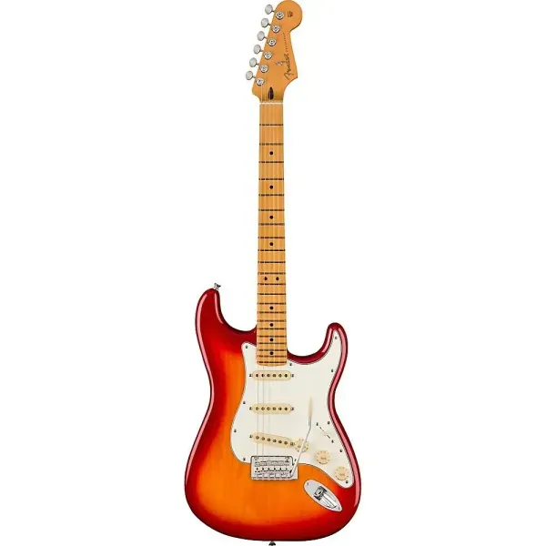 Электрогитара Fender Player II Stratocaster Chambered Aged Cherry Burst