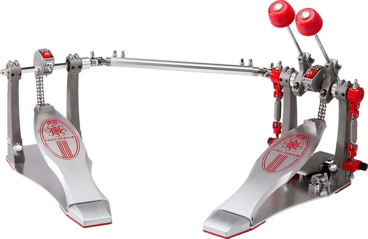 SAKAE AXP1002 AXELANDOR DOUBLE DRUM PEDAL двойная педаль для бас-барабана с цепным приводом