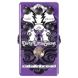 Педаль эффектов для электрогитары Catalinbread Dirty Little Secret Red Mod Overdrive Pedal, Limited Edition Purple