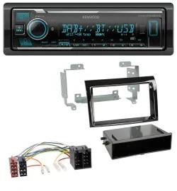 Kenwood Bluetooth MP3 DAB USB Autoradio für Fiat Ducato (06-10) - piano