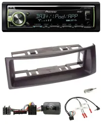 Pioneer DAB USB MP3 Lenkrad CD Autoradio für Renault Megane 1996-2000 Scenic sch