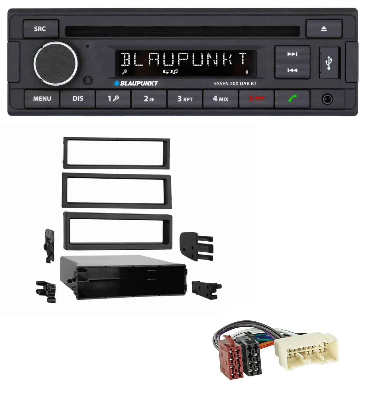 Blaupunkt USB MP3 Bluetooth DAB CD Autoradio für Nissan Xterra (2000-2004)